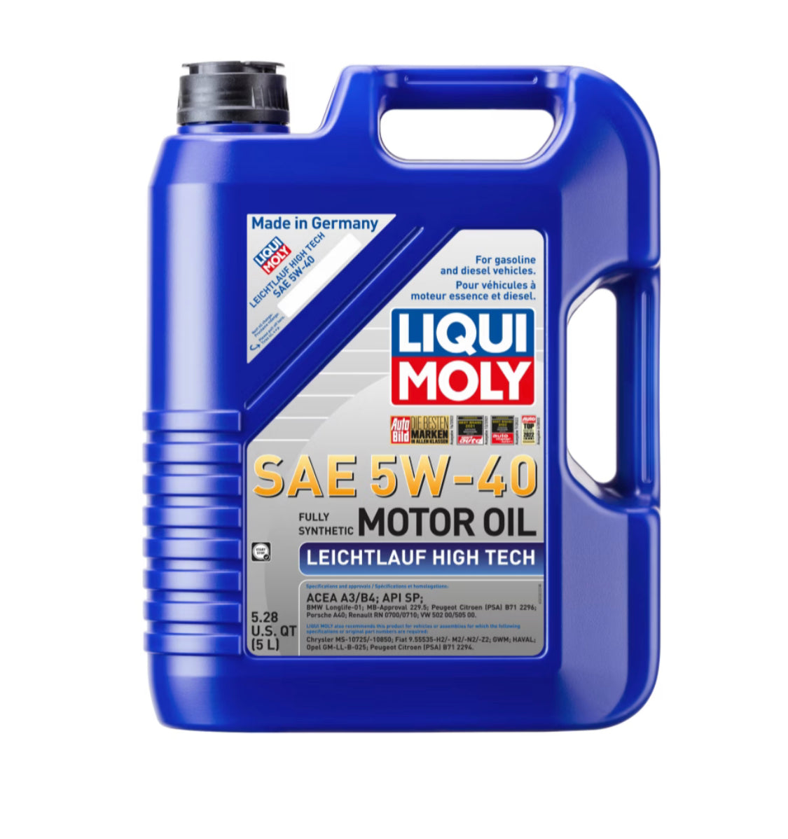 LIQUI MOLLY 5w-40 Engine Oil